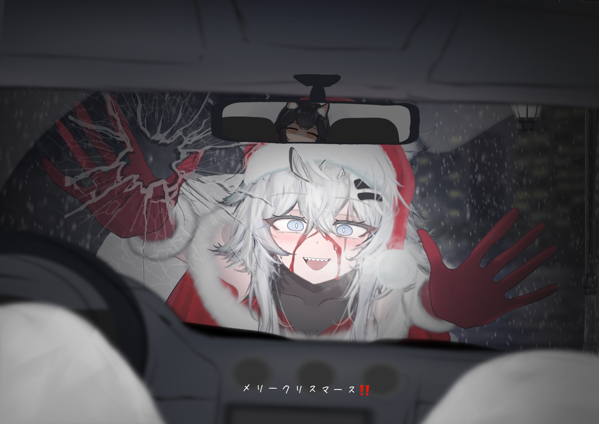 This is a pixiv picture whose title is 事故.