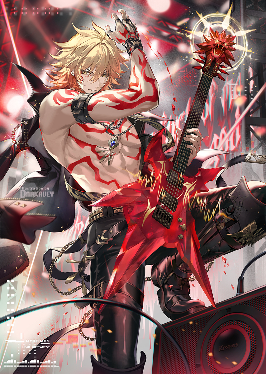 This is a pixiv picture whose title is Rockstar Mydei.