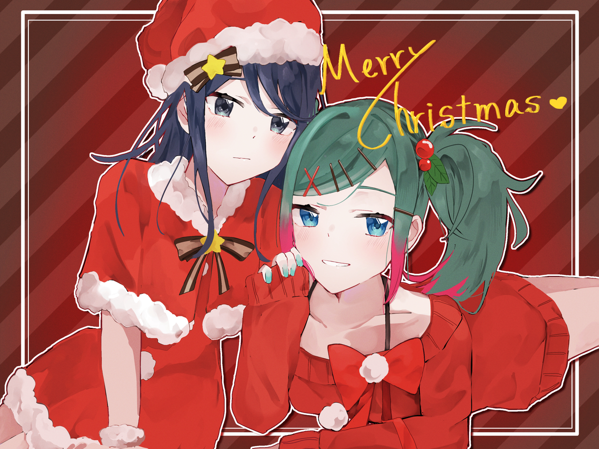 This is a pixiv picture whose title is Merry Christmas🎄✨.