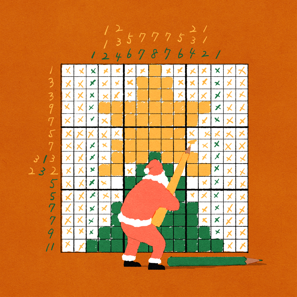 This is a pixiv picture whose title is メリークリスマス.