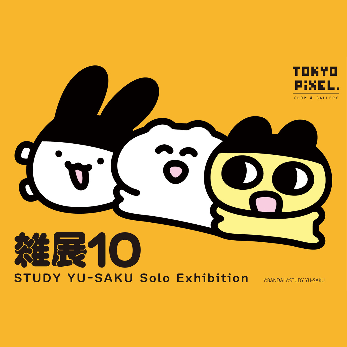 This is a pixiv picture whose title is 【🖼️個展 #雑展10 開催＆コラボのお知らせ🎨】.