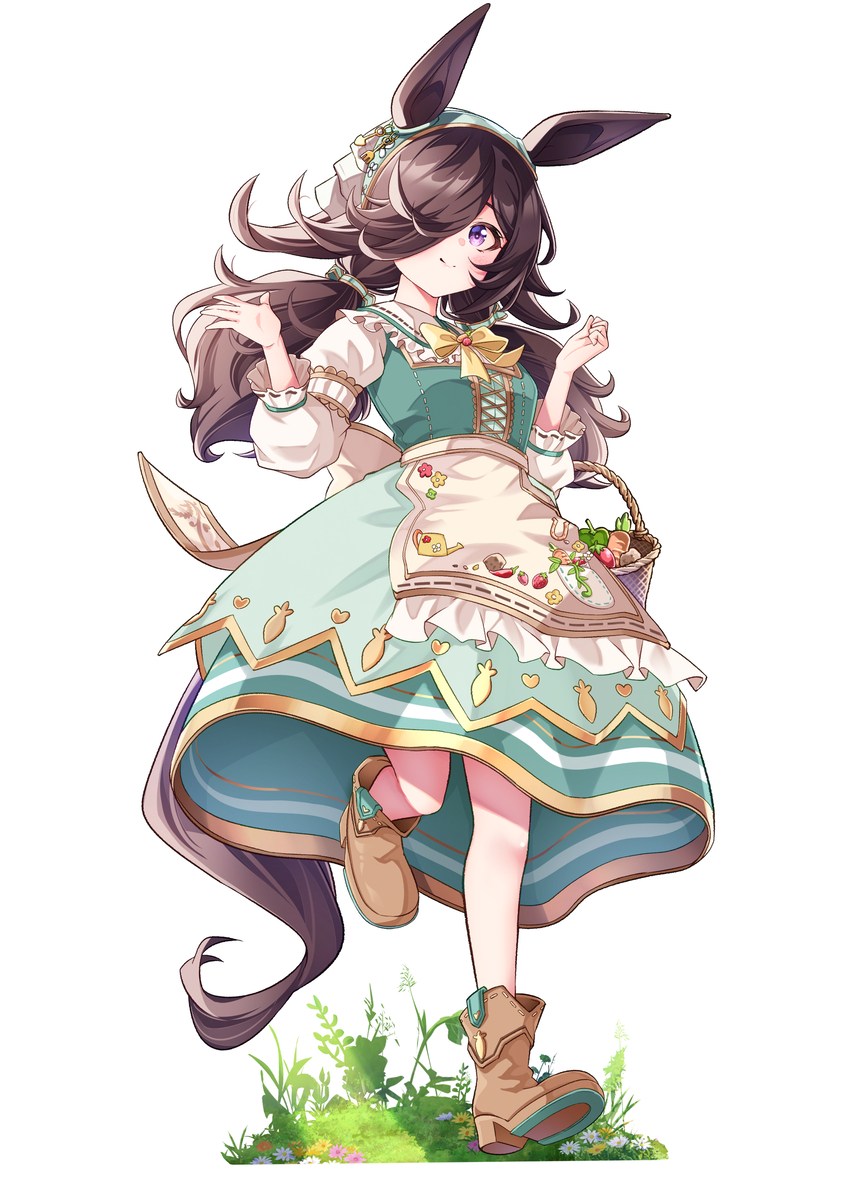 This is a pixiv picture whose title is ライスシャワー（大豊食祭）.