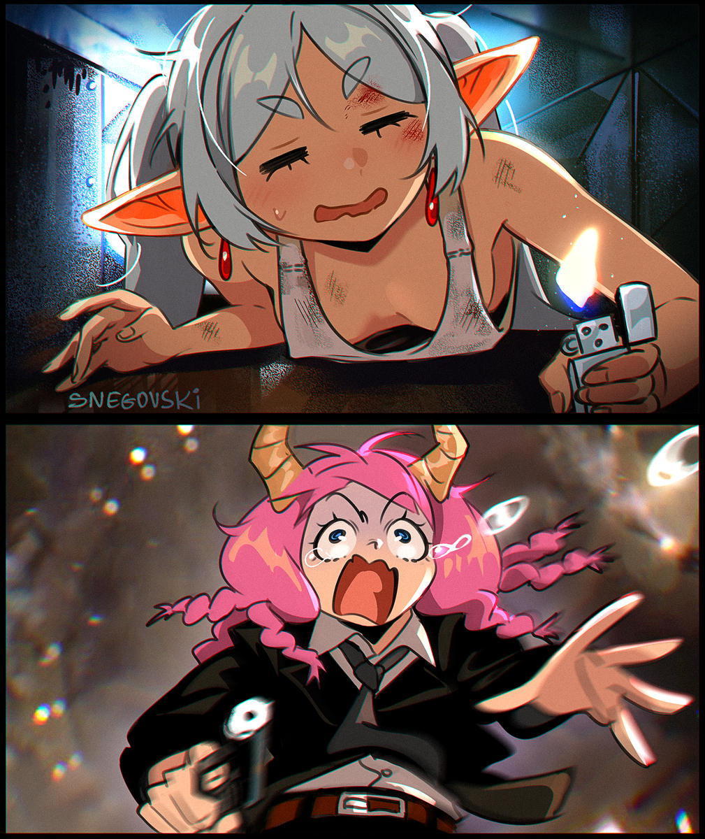 This is a pixiv picture whose title is Aura, Die Hard.