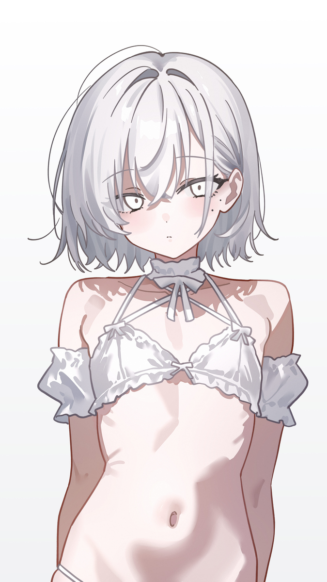 This is a pixiv picture whose title is ⚪️.