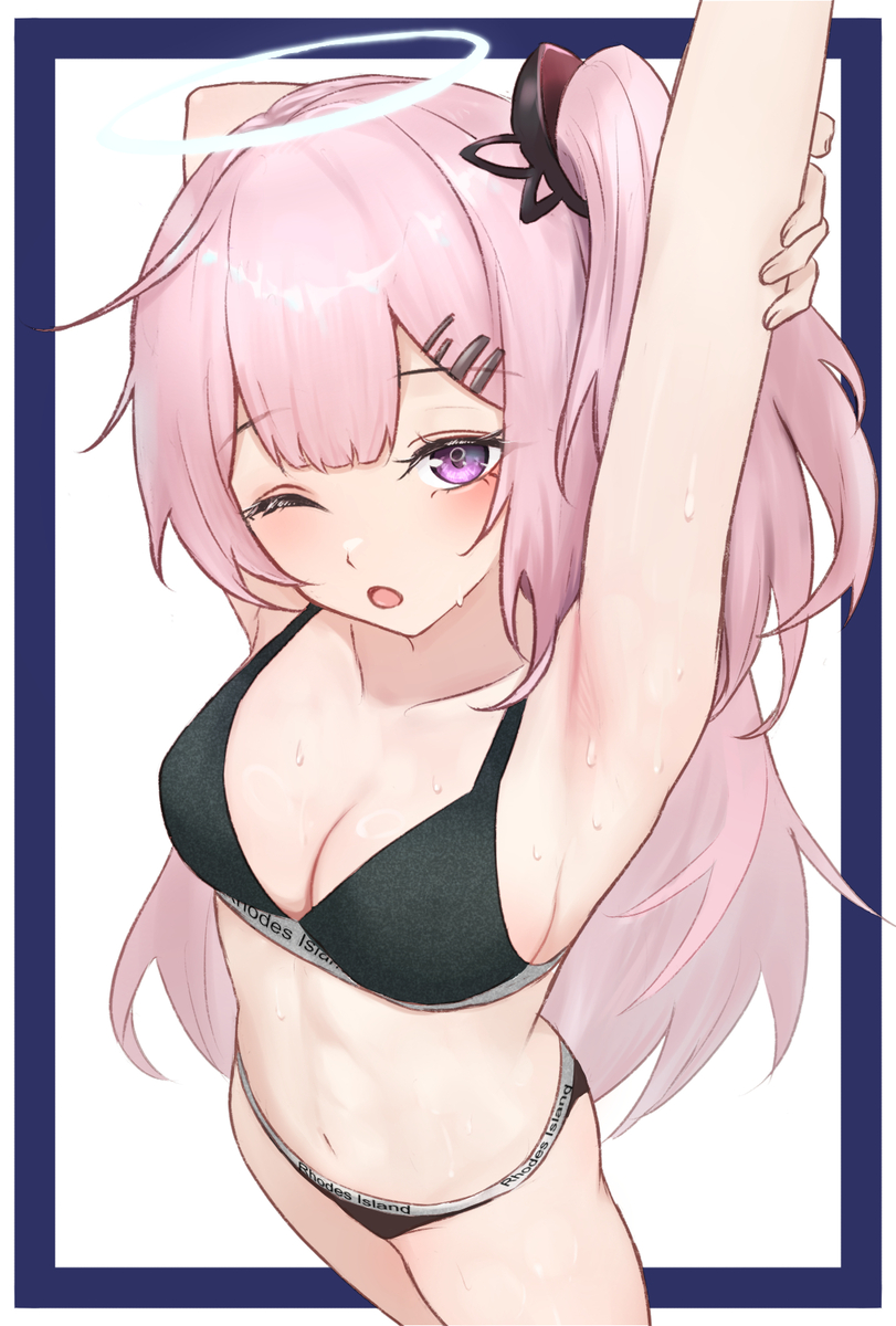 This is a pixiv picture whose title is 安比爾.