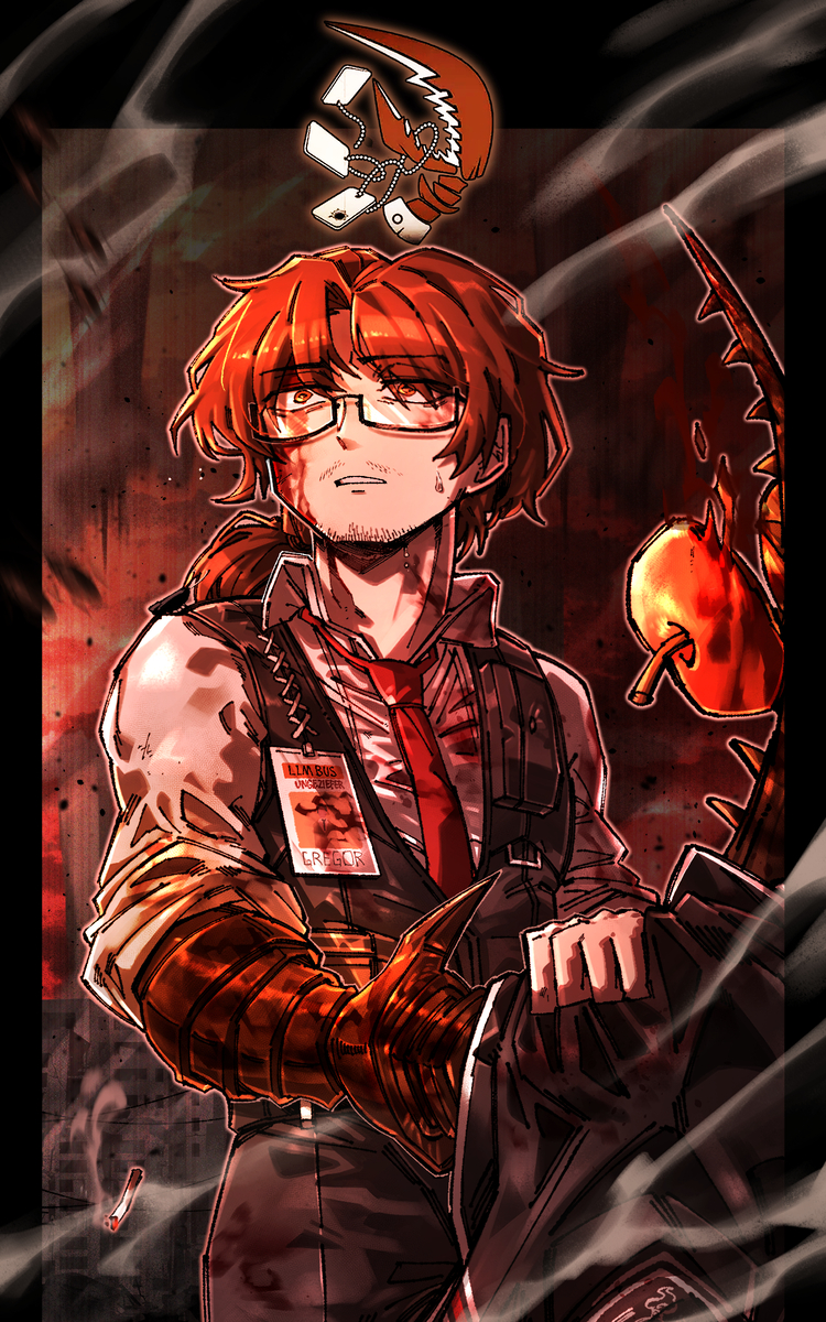 This is a pixiv picture whose title is 그레고르.