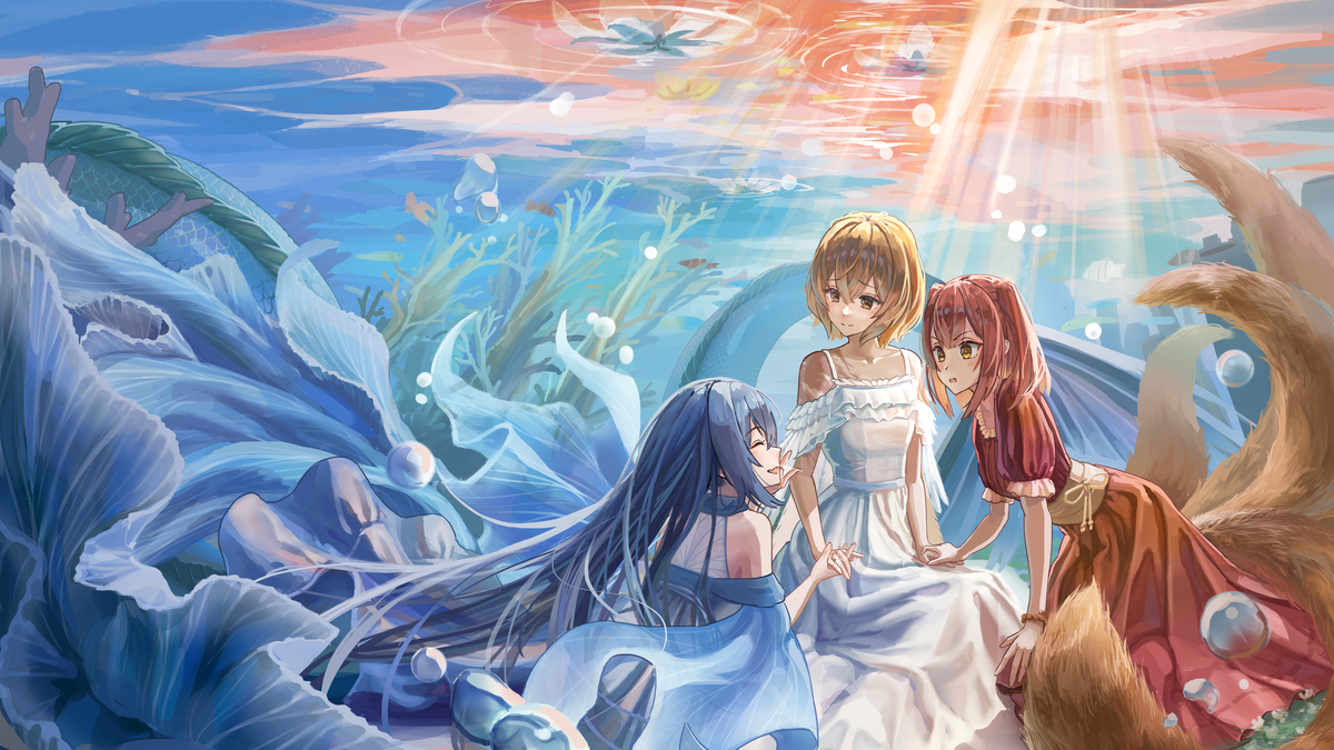 This is a pixiv picture whose title is わたたべ.