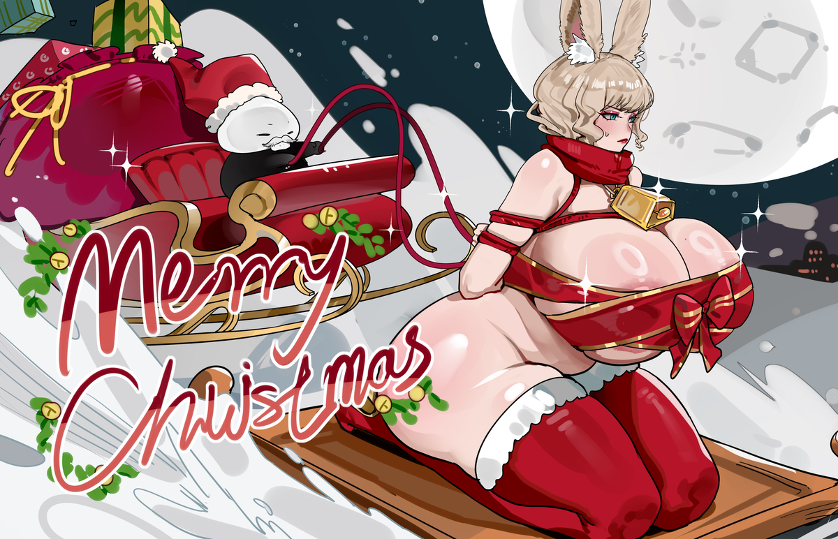 This is a pixiv picture whose title is Merry Christmas.
