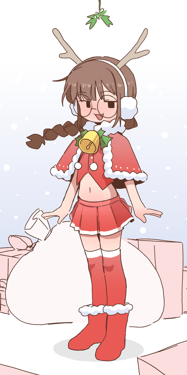 This is a pixiv picture whose title is メリークリスマス.