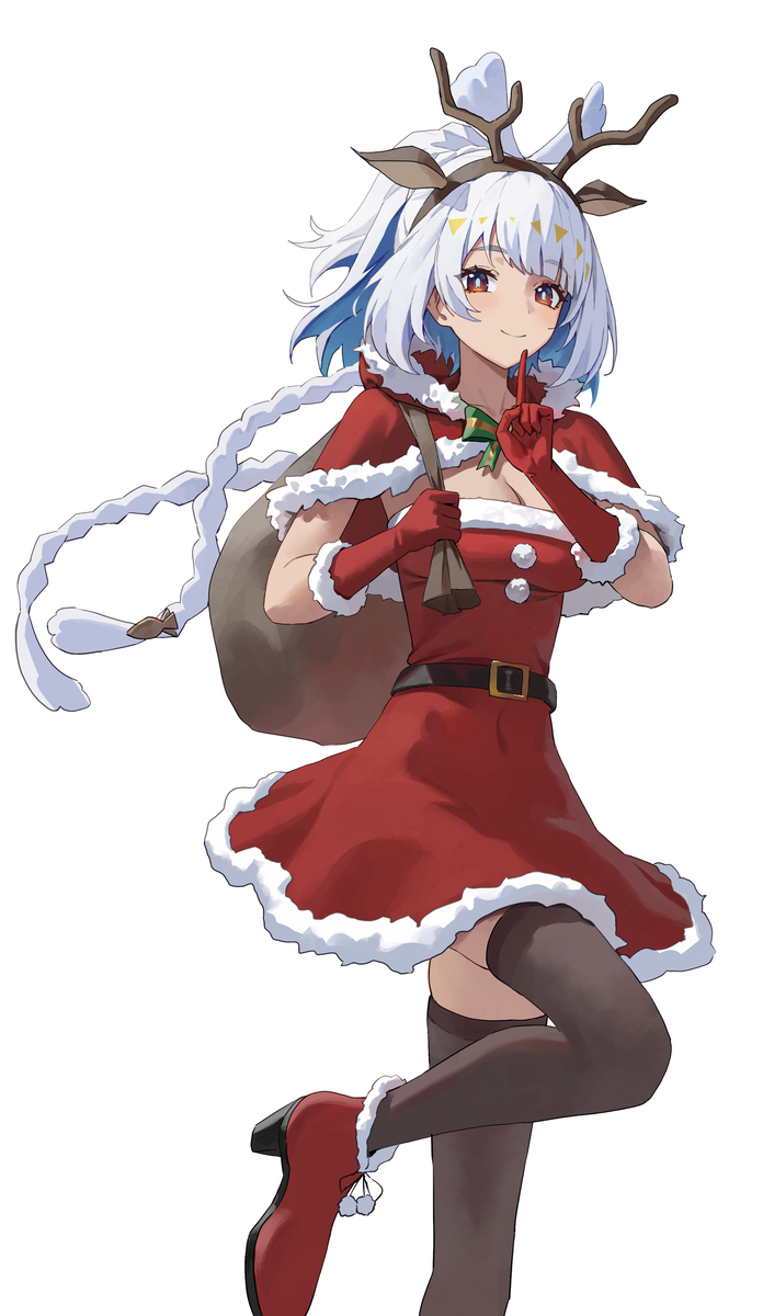 This is a pixiv picture whose title is Santa Mualani.