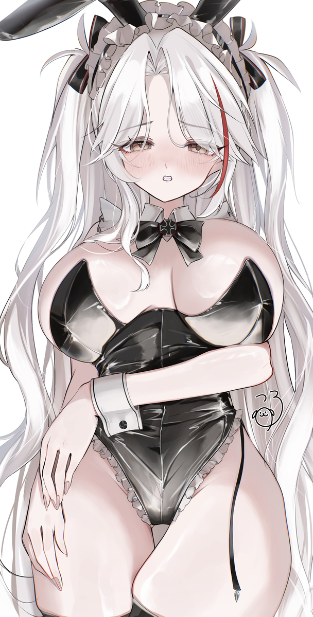 This is a pixiv picture whose title is バニープリンツ・オイゲン.