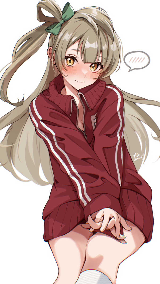 This is a pixiv picture whose title is ジャージことりちゃん.