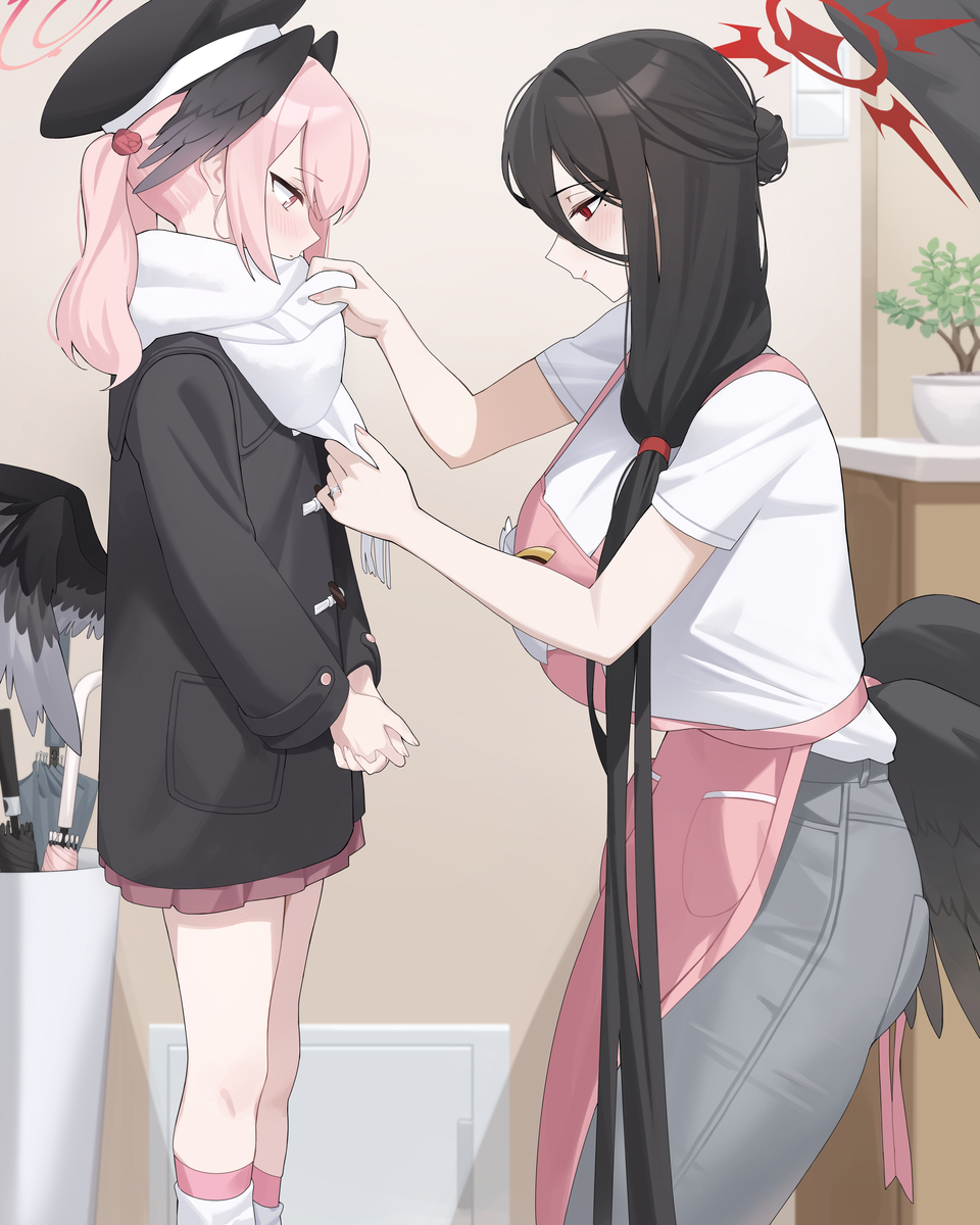 This is a pixiv picture whose title is Hasumi Mom.