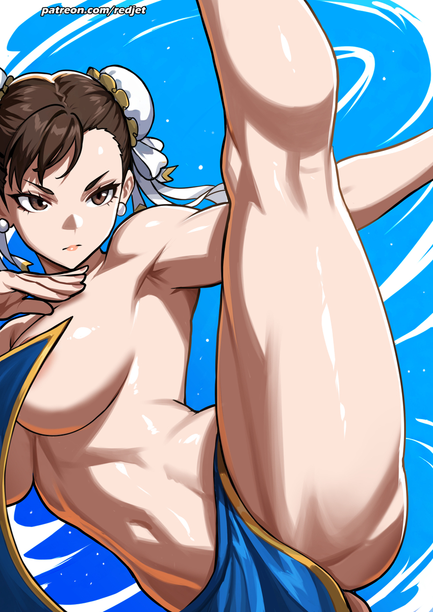This is a pixiv picture whose title is Chun-Li.