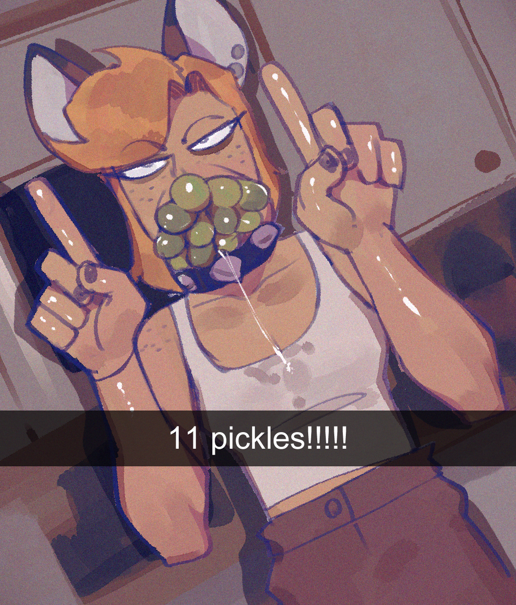 This is a pixiv picture whose title is Eleven Pickles.