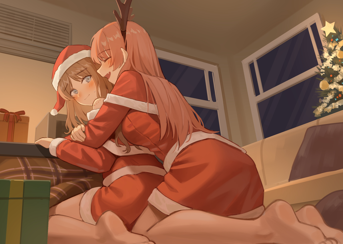 This is a pixiv picture whose title is クリスマス.