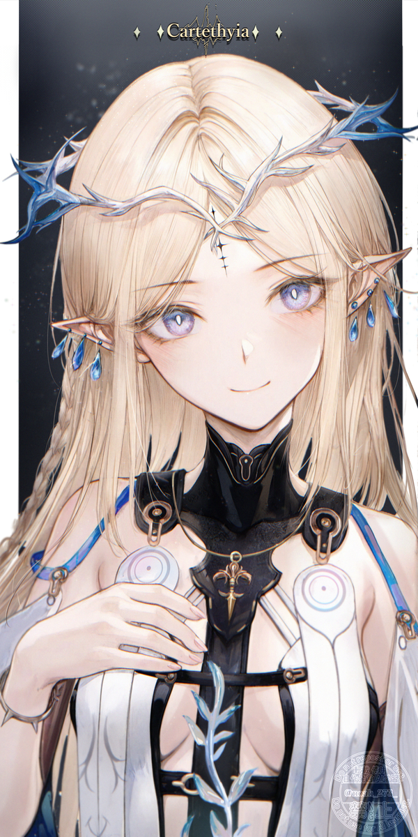 This is a pixiv picture whose title is re:カルテジアxフルールドリス.