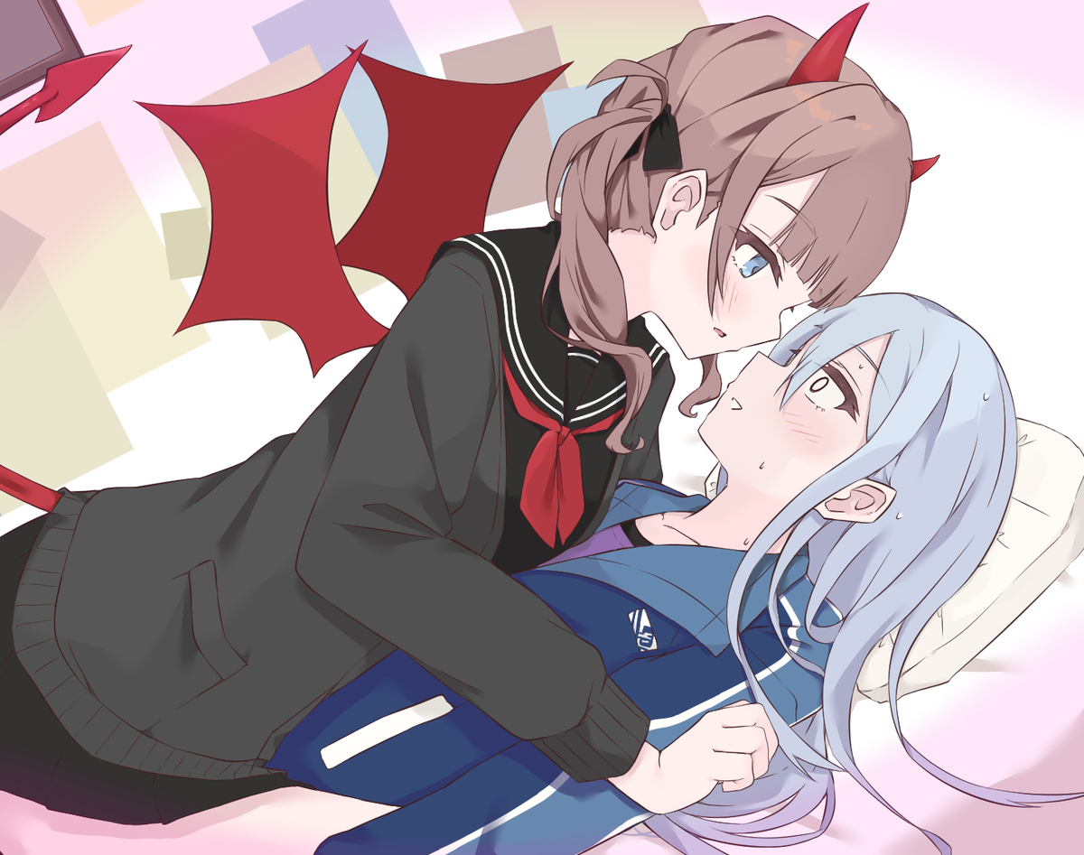 This is a pixiv picture whose title is 💦.