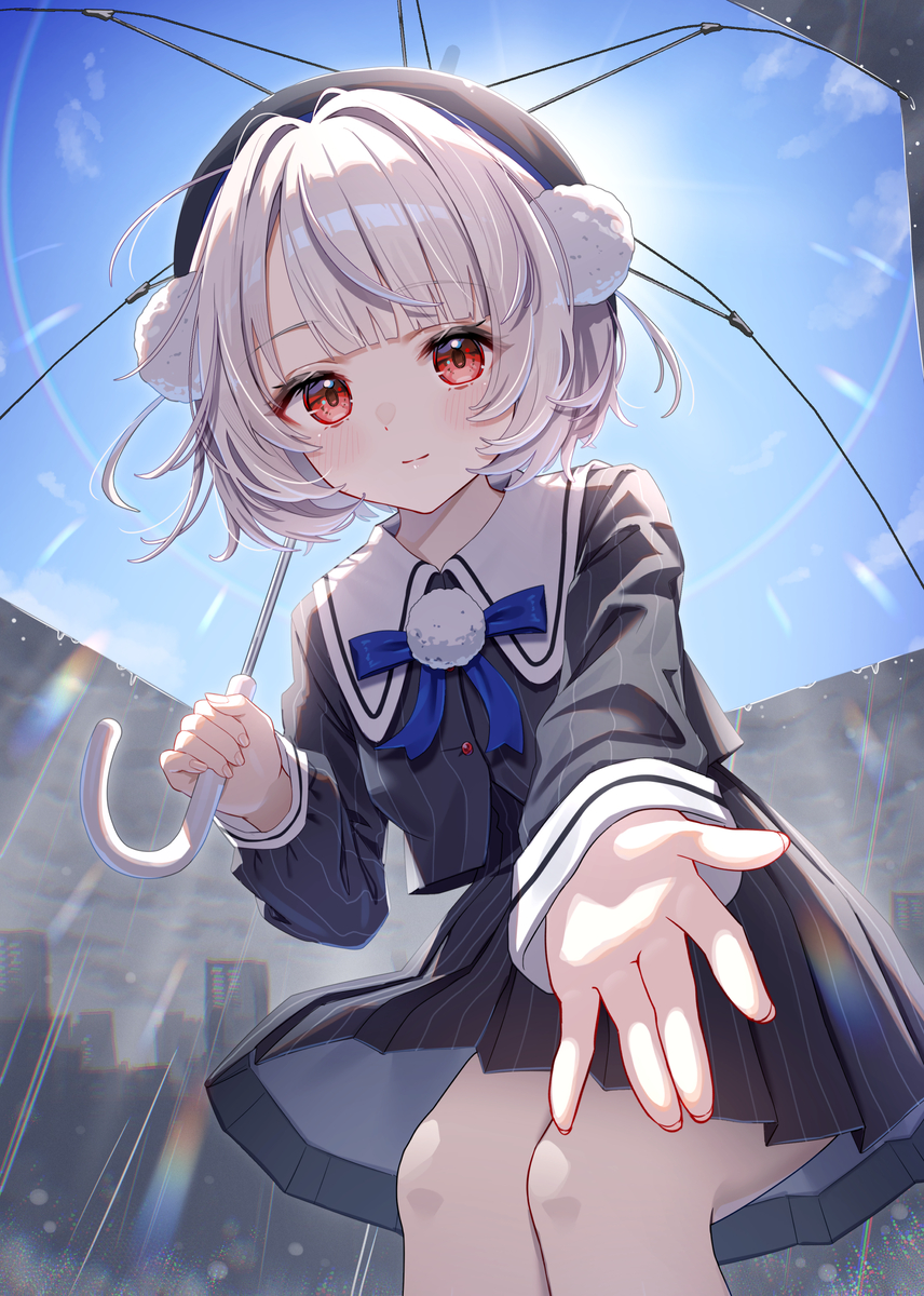 This is a pixiv picture whose title is 君がくれた晴れ.