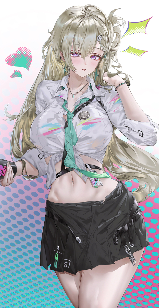 This is a pixiv picture whose title is アメスクリンネー.