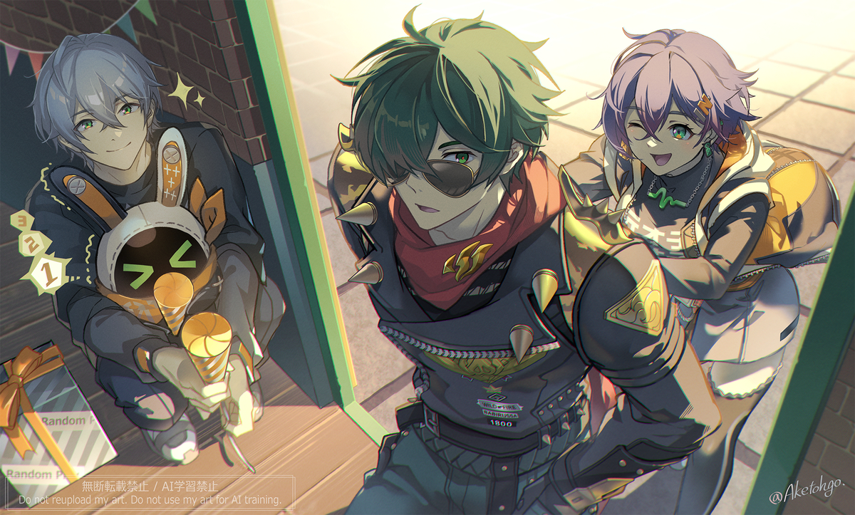 This is a pixiv picture whose title is Happy Birthday !!.