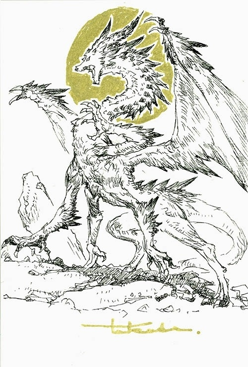 This is a pixiv picture whose title is C107 直筆ポストカード.