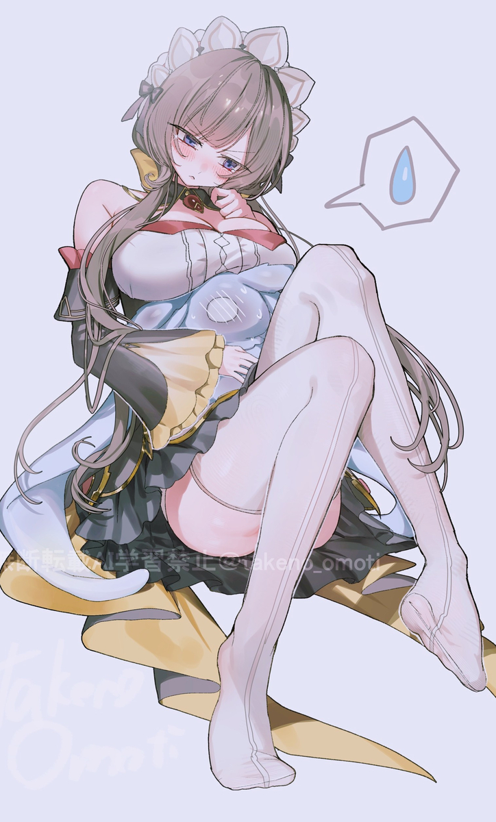 This is a pixiv picture whose title is かなしみサンドローネちゃん.