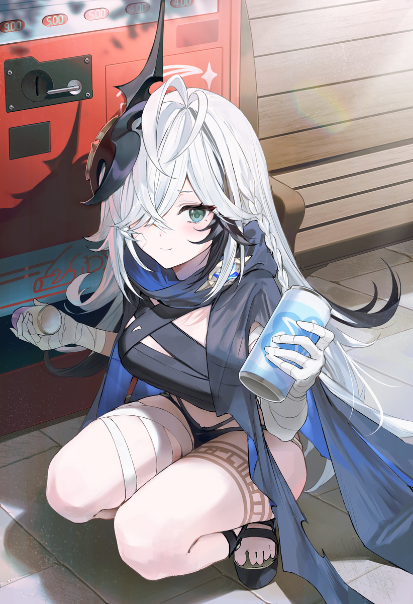 This is a pixiv picture whose title is 🥤🥤.