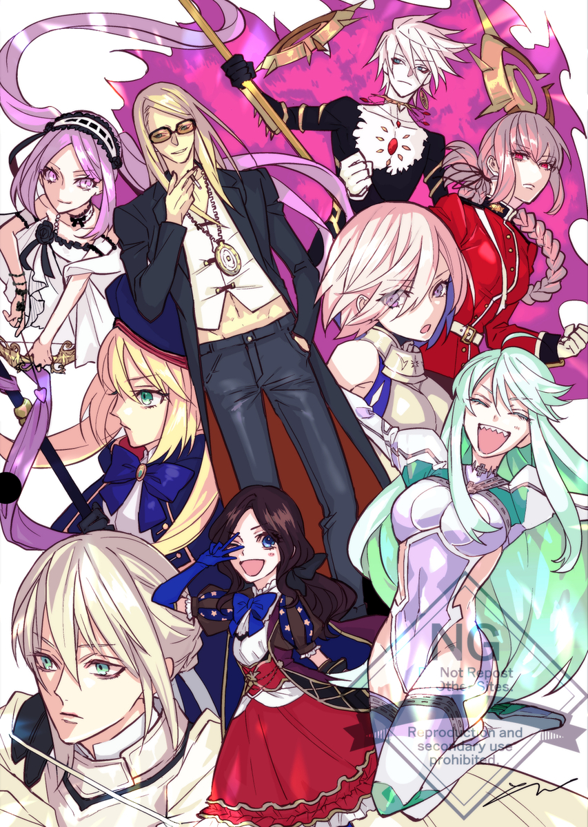 This is a pixiv picture whose title is FGOログ11.