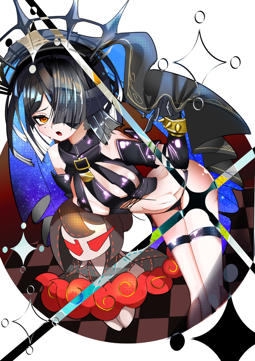 This is a pixiv picture whose title is 可愛い推しにはバーヴァンシーの第二再臨衣装を着せよ.