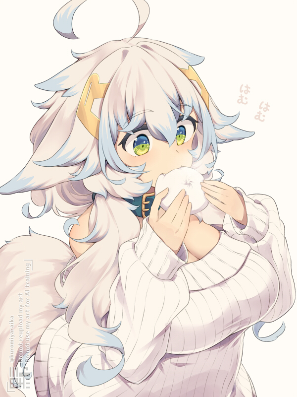 This is a pixiv picture whose title is はむはむ.