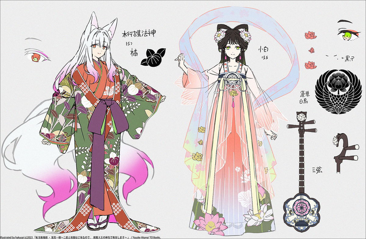 This is a pixiv picture whose title is 『転生陰陽師・賀茂一樹7』.