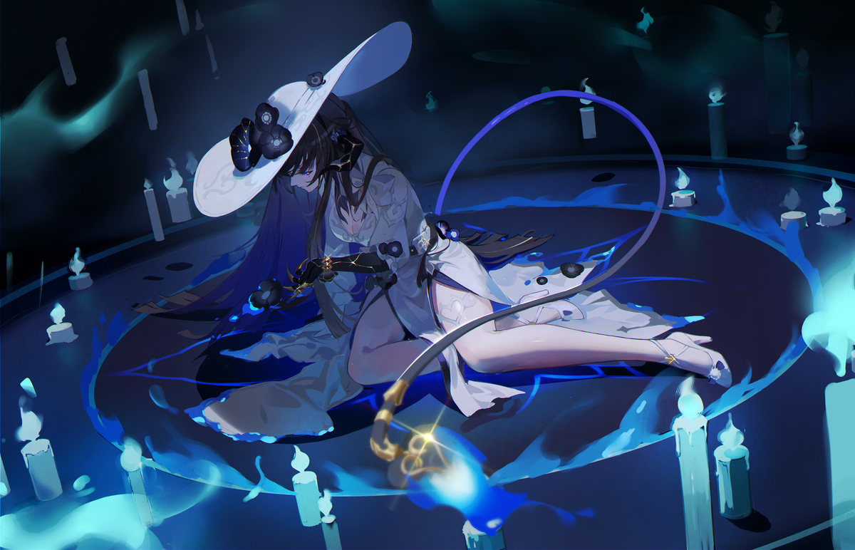 This is a pixiv picture whose title is 康士坦丝.