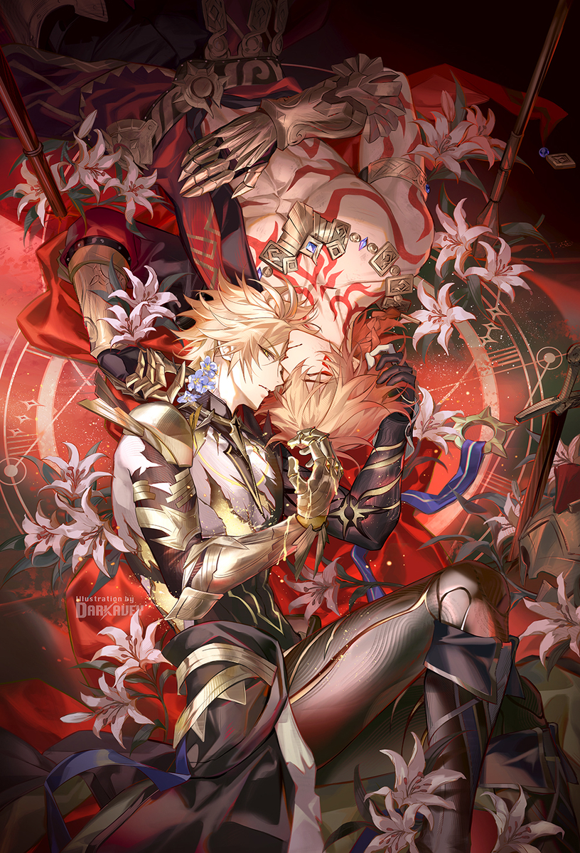 This is a pixiv picture whose title is Stay Red.