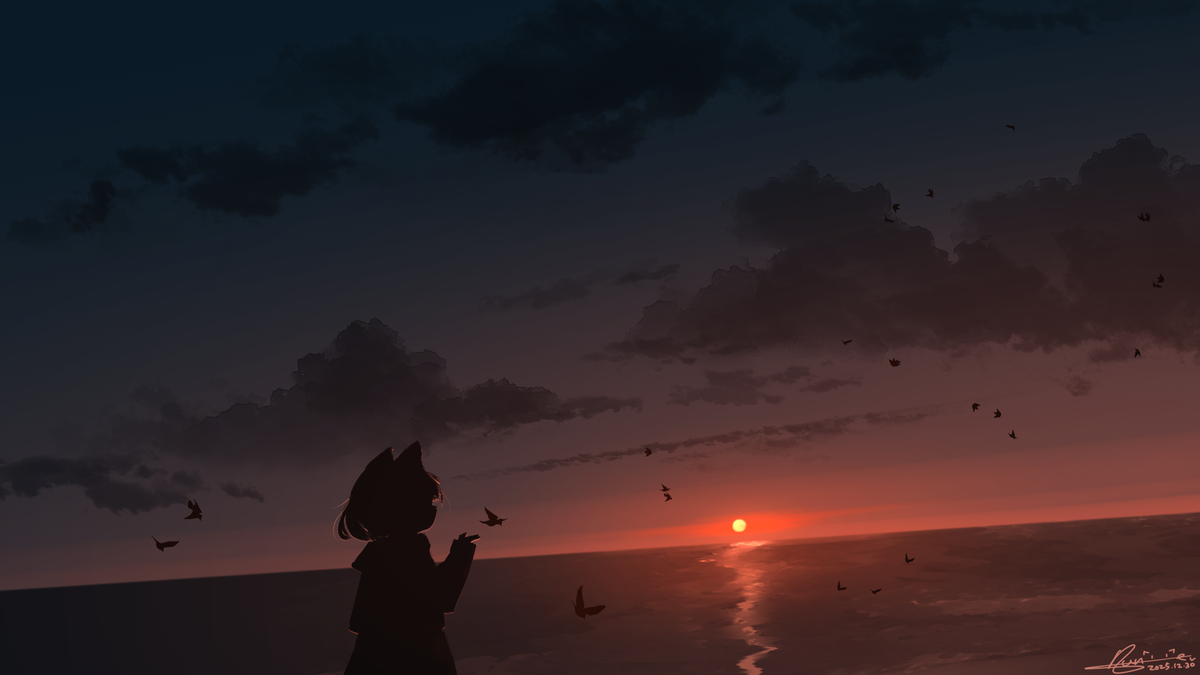 This is a pixiv picture whose title is Cease to Be.