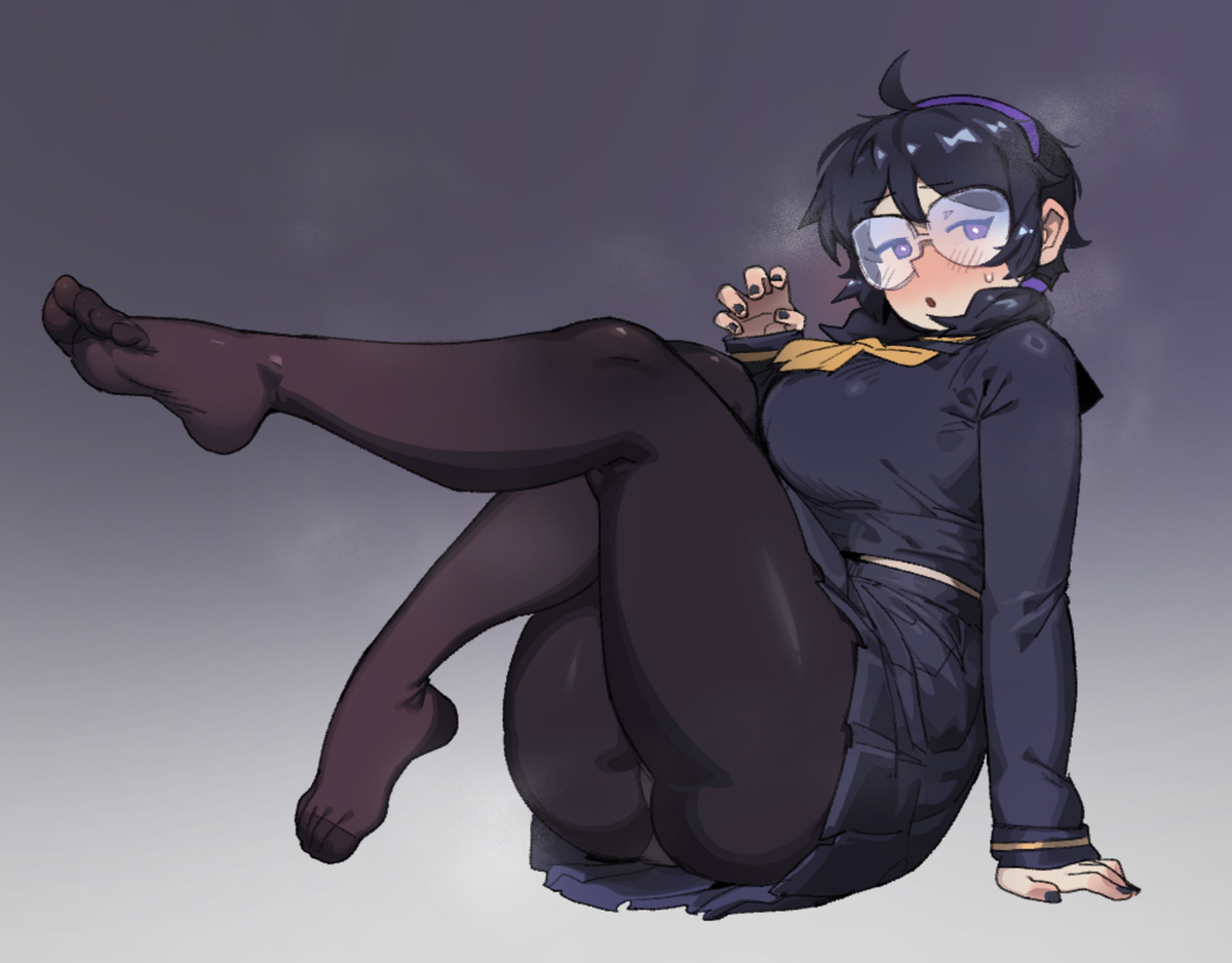 This is a pixiv picture whose title is twitter works.