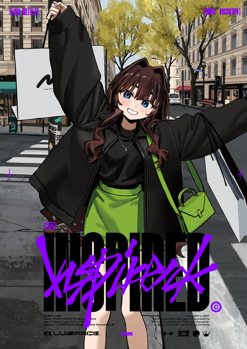 This is a pixiv picture whose title is 【C107新刊】INSPIRED【イラスト集】.