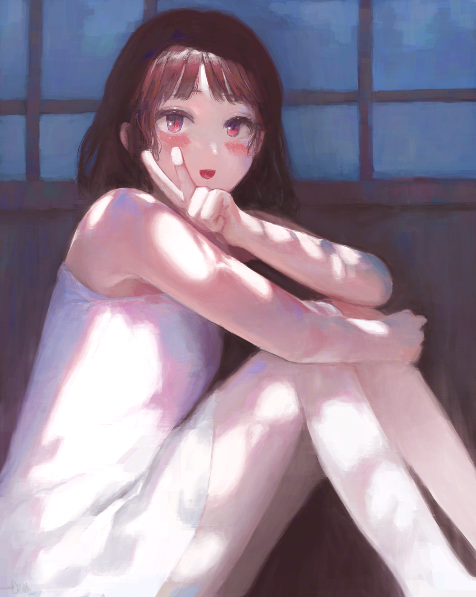 This is a pixiv picture whose title is 無題.