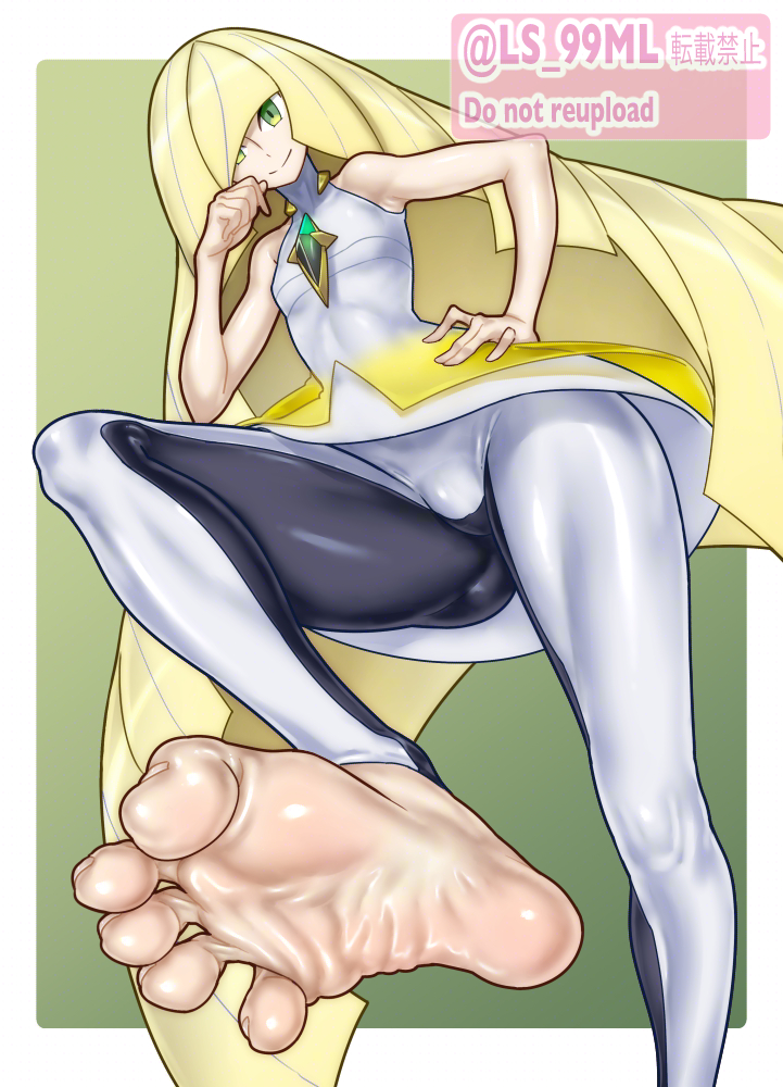 This is a pixiv picture whose title is ルザミーネ足裏.