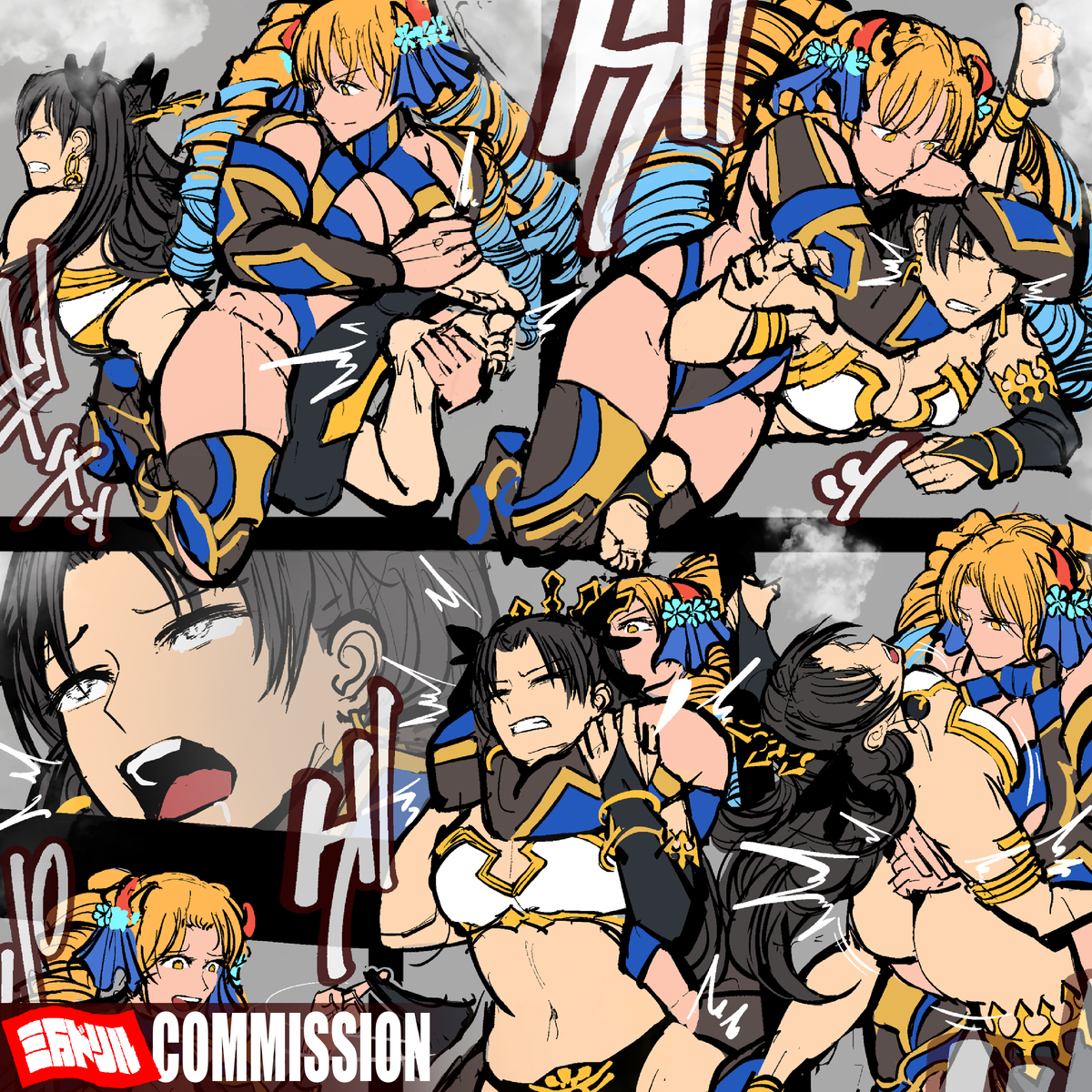 This is a pixiv picture whose title is イシュタル.