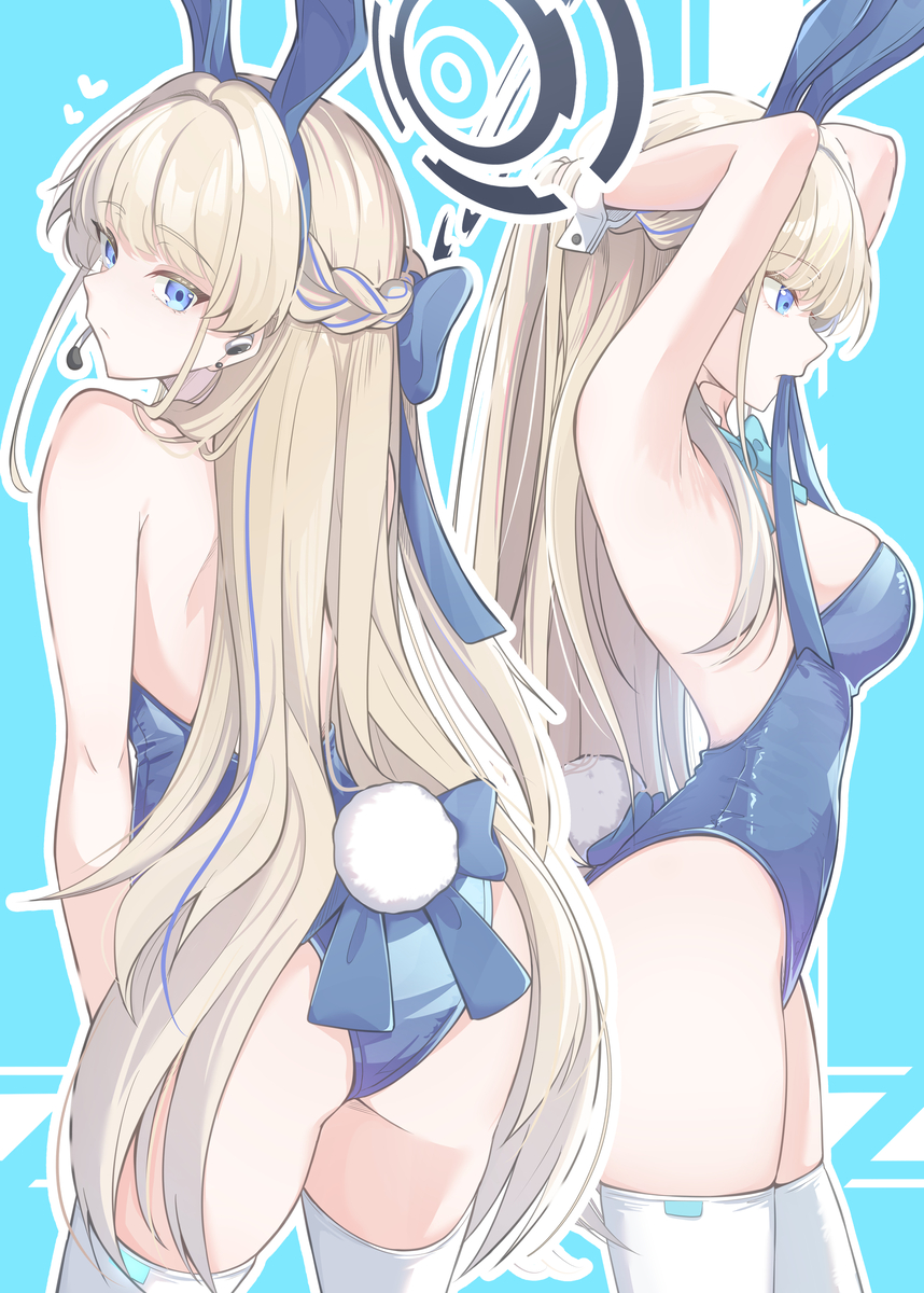 This is a pixiv picture whose title is バニートキ.