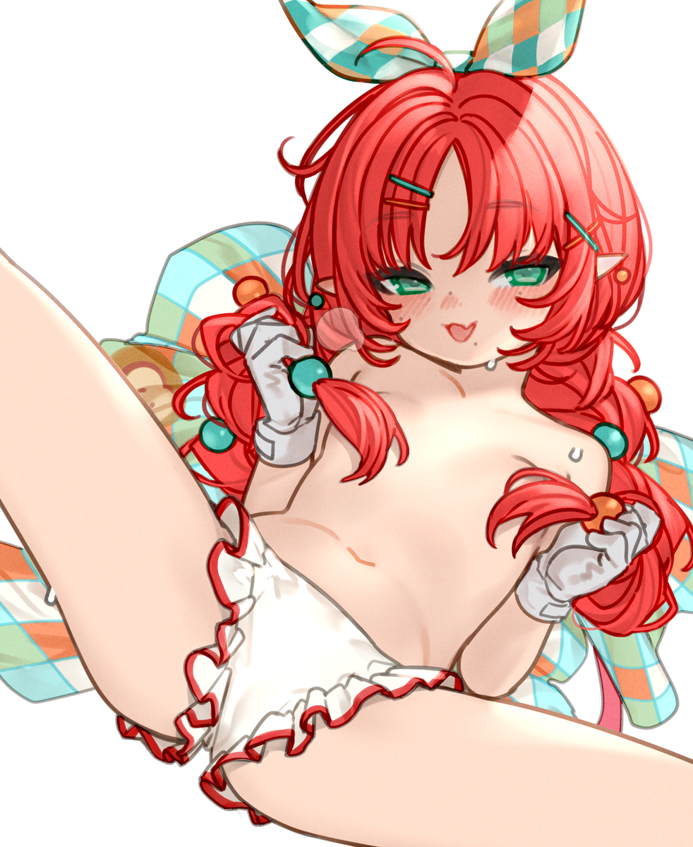 This is a pixiv picture whose title is 🍎✨.