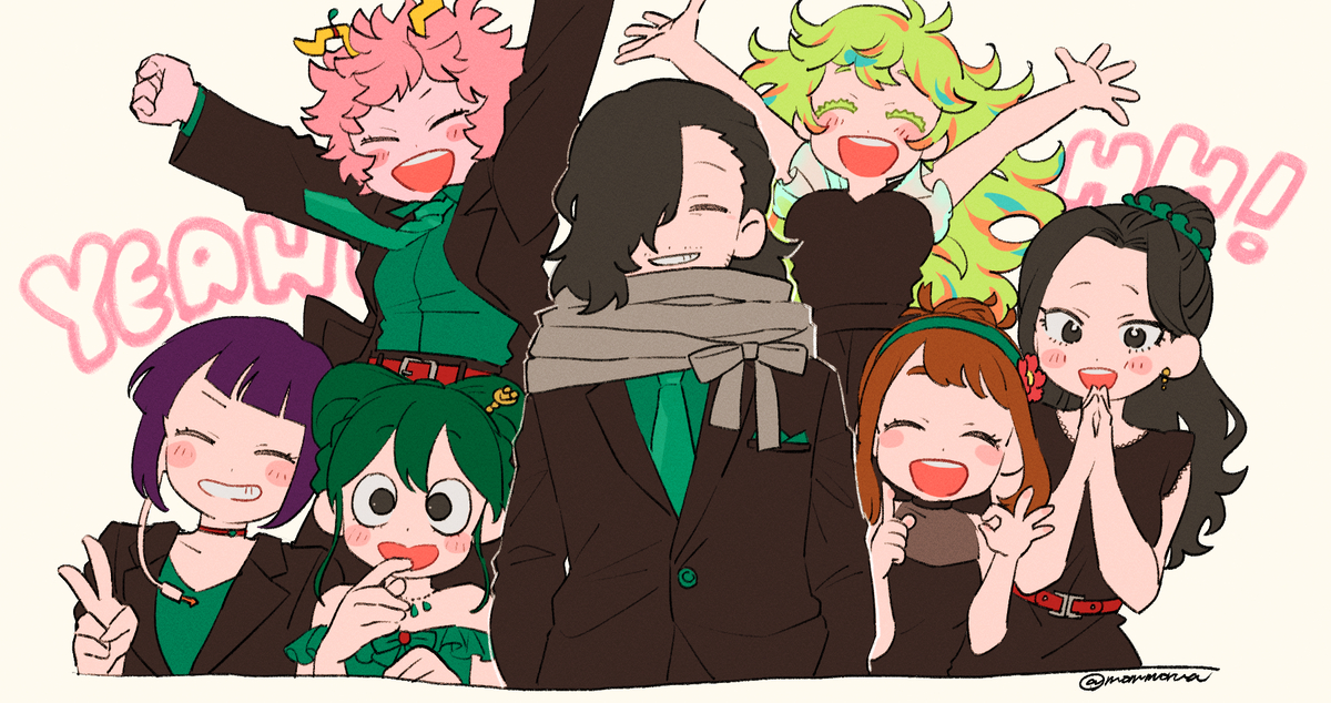 This is a pixiv picture whose title is MHAまとめ⑧.