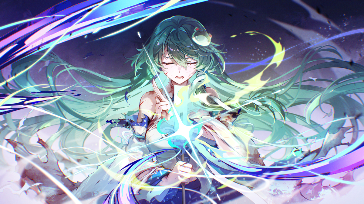 This is a pixiv picture whose title is 奇跡を起こす神の力で！.