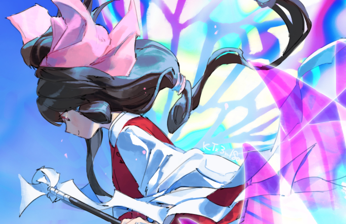 This is a pixiv picture whose title is 蓬莱人形＆蓬莱少女繪幻想まとめ９.