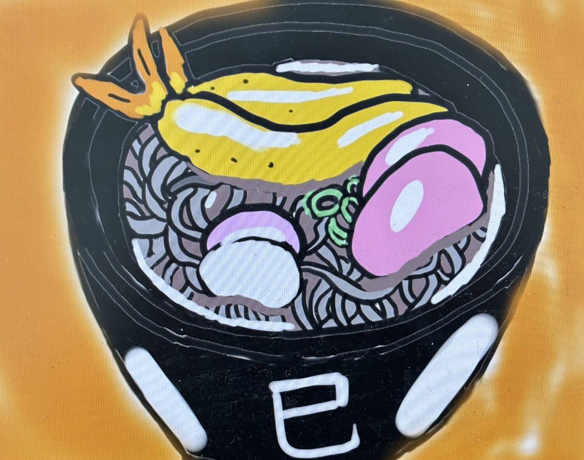 This is a pixiv picture whose title is 年越し蕎麦.