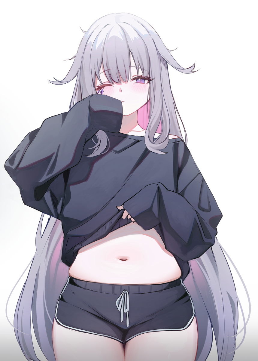 This is a pixiv picture whose title is Sleepy Biboo.