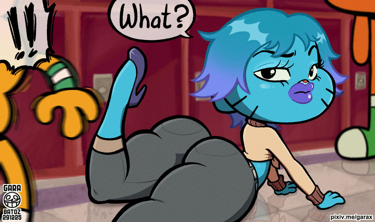 This is a pixiv picture whose title is Bad Gumball.