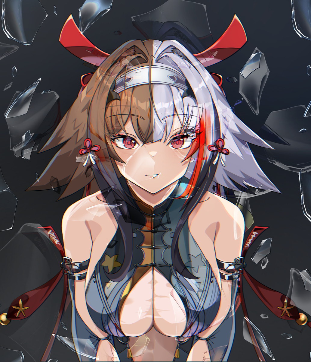 This is a pixiv picture whose title is 葉瞬光.