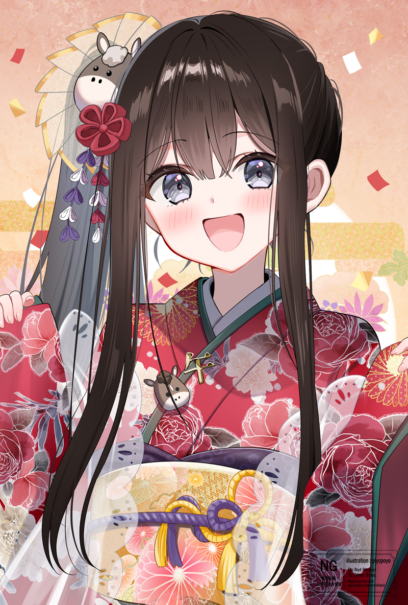 This is a pixiv picture whose title is あけましておめでとうございます.